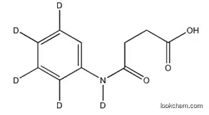 Molecular Structure of 840529-98-8 (4-Anilino-d5-4-oxobutanoic Acid)